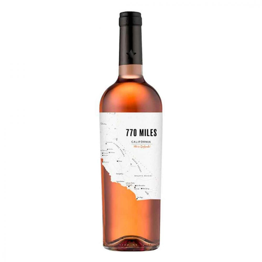 770 Miles Вино  Zinfandel Rose рожеве напівсухе 10.5%, 750 мл (3263280102414) - зображення 1