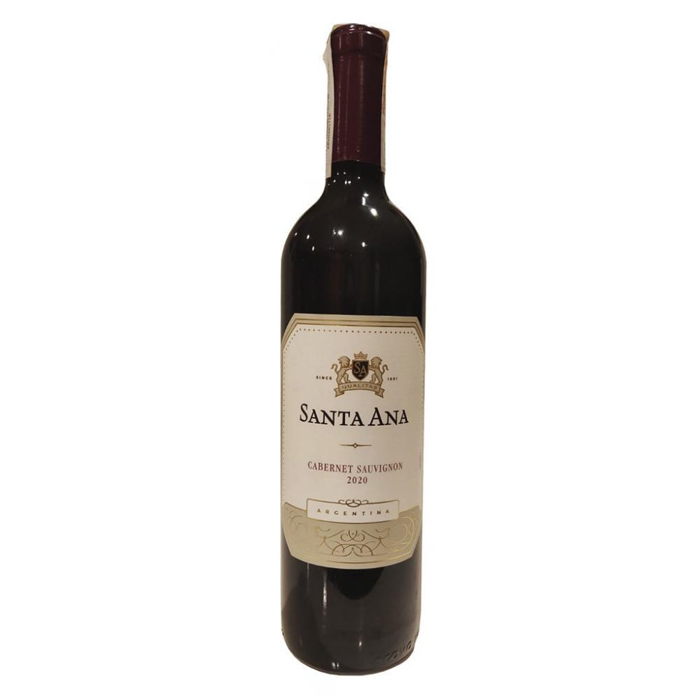 Santa Ana Вино  Varietals Cabernet Sauvignon 0,75 л сухе тихе червоне (7790762001287) - зображення 1
