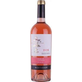 Bostavan Вино  DOR Merlot Saperavi рожеве сухе 13%, 750 мл (4840472018532)