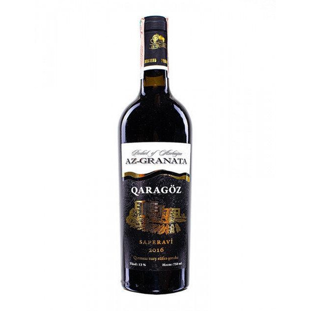 Az-Granata Вино Карагез красное сухое 0.75 л 13% (4760081505004) - зображення 1