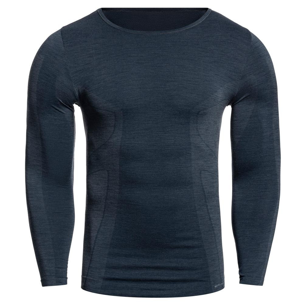 Brubeck Термоактивна футболка  Comfort Wool - Dark Jeans M - зображення 1