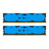 GOODRAM 8 GB (2x4GB) DDR4 2400 MHz Iridium Blue (IR-B2400D464L15S/8GDC) - зображення 1
