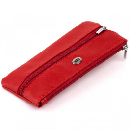 ST Leather Ключниця-гаманець з кишенею жіноча  19347 Червона