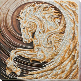 Абрис Арт Набор для вышивки бисером на натуральном художественном холсте Пегас (AB-657)