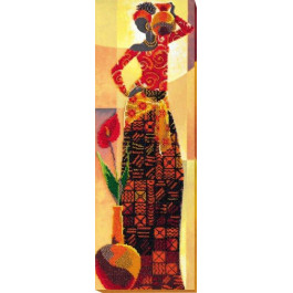 Абрис Арт Набор для вышивки бисером на натуральном художественном холсте Африка-1 (AB-466)