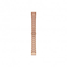 Garmin Ремешок для  Fenix 5S Plus 20mm QuickFit Rose Gold-tone Stainless Bands (010-12739-02)