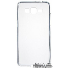 Drobak Elastic PU Samsung Galaxy Grand Prime G530 (White Clear) (218692)