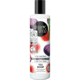 Organic Shop Кондиціонер  Об&#39;єм Інжир та Шипшина для жирного волосся 280 мл (4743318140155)