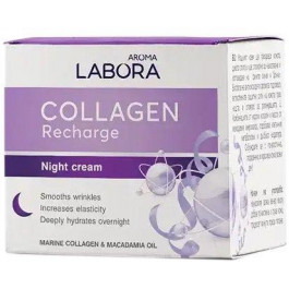 Sister's Aroma Нічний крем для обличчя  Labora Collagen Recharge 30+ 50 мл (3800013534847)