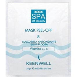 Keenwell Антиоксидантна спа-маска  Депігментуюча №8 25 г (8435002101196)
