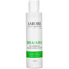 Amore Тоник для лица  BHA/AHA Blackhead eliminating toner с кислотами против черных точек и акне 150 мл (4