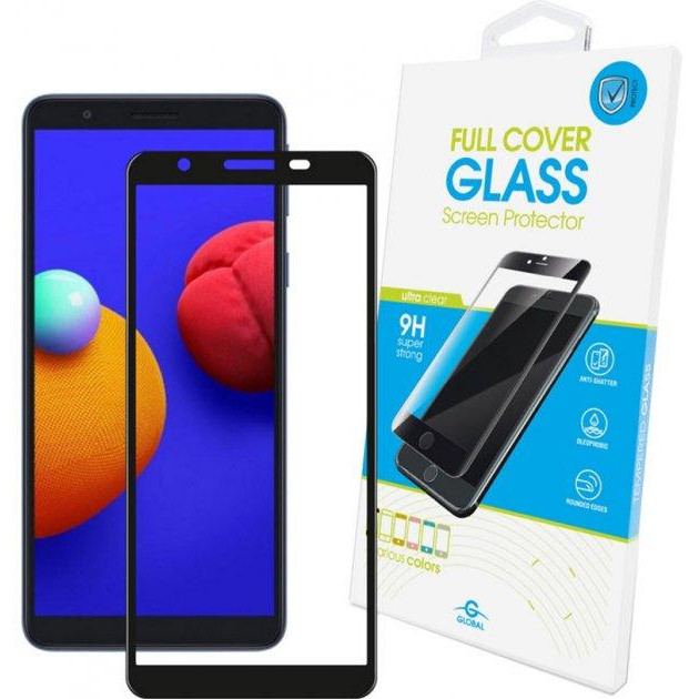 GlobalShield Tempered Glass Full Glue для Samsung Galaxy M01 Core Black (1283126505010) - зображення 1