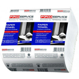 ProService Упаковка бумажных полотенец  Comfort Z-сложение Двухслойные 200 шт 2 упаковки (33700604)