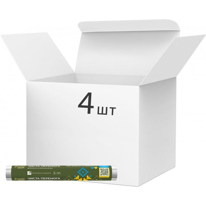 Фрекен Бок Упаковка фольги алюмінієва Чиста Перемога 5 м х 4 упаковки (14804961) - зображення 1
