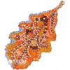 Абрис Арт Набор для вышивки бисером украшения Дубовый листочек (AD-017) - зображення 1