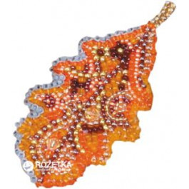 Абрис Арт Набор для вышивки бисером украшения Дубовый листочек (AD-017)