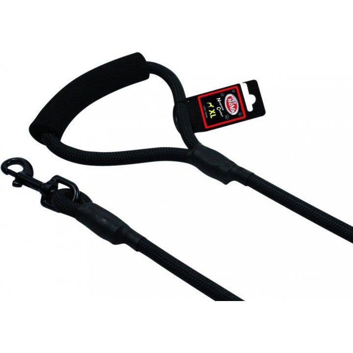 Pet Nova Шнур-поводок  Rope XL 1.2x120 см Чёрный (L-ROPE-BLACK-XL) (5903031442045) - зображення 1
