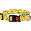 HiDog Нашийник для собак  розмір XL ширина 25 мм 43-66 см Flowers yellow (2100102289018) - зображення 1