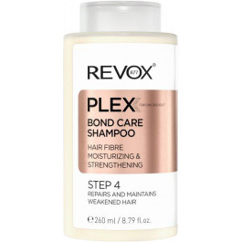 Revox Шампунь для зволоження та зміцнення волосся  B77 Plex Bond Care Shampoo Step 4 Крок 4 260 мл (506056