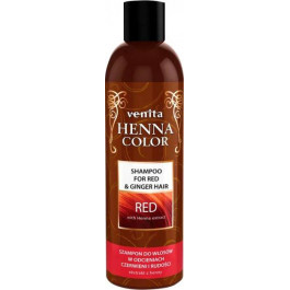Venita Шампунь  Henna Color Red для рыжих и красных волос 250 мл (5902101519564)