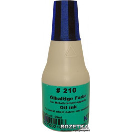 NORIS-COLOR Швидковисихаюча штемпельна фарба на олійній основі  210 25 мл Синій (86977)