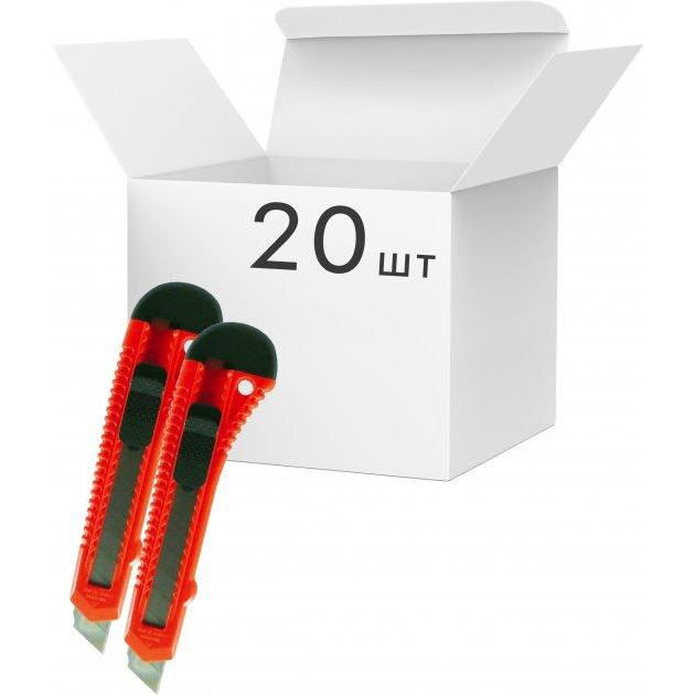 KLERK Упаковка ножей универсальных  18 мм 20 шт (Я44681_KL0802_20) - зображення 1