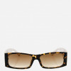 SumWIN Солнцезащитные очки женские поляризационные  8639-03 Коричневый градиент - зображення 1