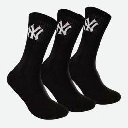   NEW YORK YANKEES Носки  3 pk Crew 15100002-1002 43-46 р 3 пары Черные (8718984009033)