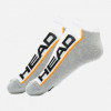 HEAD Носки  Stripe Sneaker 2-Pack 781008001-062 35-38 р 2 пары Белый/Серый (8718824546254) - зображення 1