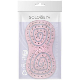 Solomeya Біо-гребінець для волосся  Рухома міні Light Рink (5060504726672)