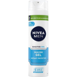 Nivea Охолоджуючий гель для гоління  MEN Instant Protection для чутливої шкіри 200 мл (4005808943630/40060