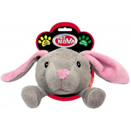 Pet Nova Игрушка для собак  Кролик  12.5 см (PLU-RABBIT-HEAD) (5903031441352)