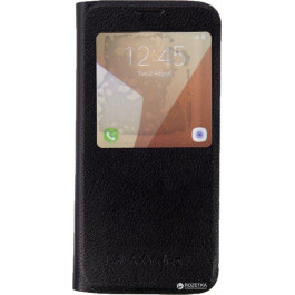DENGOS Flipp-Book Call ID для Samsung Galaxy J6 SM-J600 Black (DG-SL-BK-195)