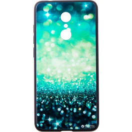 DENGOS Back Cover Glam для Xiaomi Redmi 5 Mint/Blue kaleidoscope (DG-BC-GL-35)