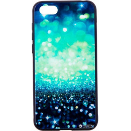 DENGOS Back Cover Glam для Huawei Y5 2018 Мятно-блакитний kaleidoscope (DG-BC-GL-05)