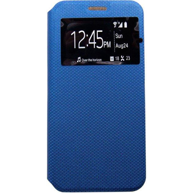 DENGOS Flipp-Book Call ID для Samsung Galaxy A10 SM-A105 Blue (DG-SL-BK-234) - зображення 1