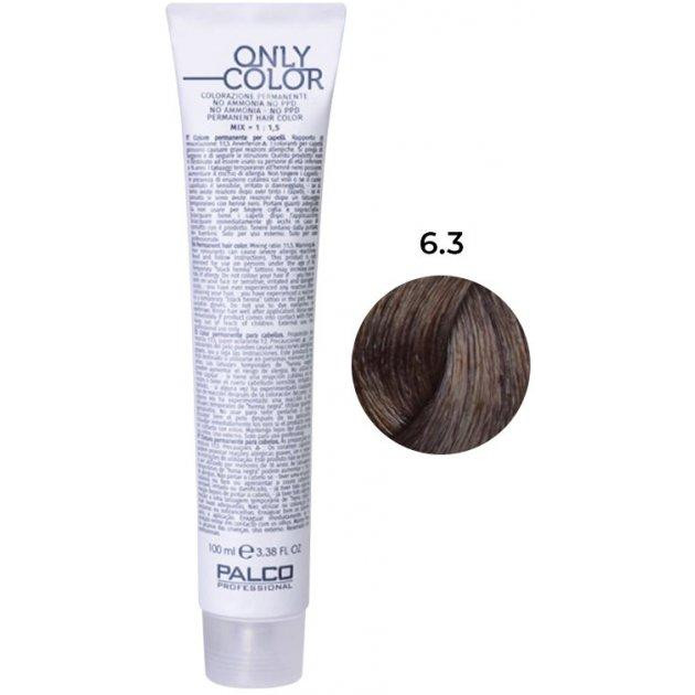 Palco Professional Крем-фарба для волосся  Only Color безаміачна 6.3 блонд темне золото 100 мл (8032568179210) - зображення 1