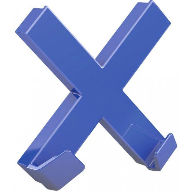 Dahle Магніт  Mega Cross 90х90 мм Синій (4009729067994) - зображення 1