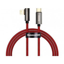 Baseus Legend Series Elbow Fast Charging Data Cable Type-C to Ligtning 1m Red (CACS000209)