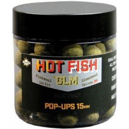   Dynamite Baits Бойлы Hot Fish & GLM - Food Bait Pop-Up 15mm (DY1013)