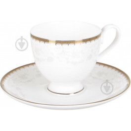 Fiora Чашка з блюдцем Golden Charm 280 мл LC17004 для чаю (LC17004TEA CUP&amp;SAUCER)
