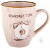 Fiora Чашка Breakfast 355 мл персикова (GB267-SU1783) - зображення 1