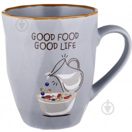 Fiora Чашка Breakfast 355 мл блакитна (GB267-SU1783)