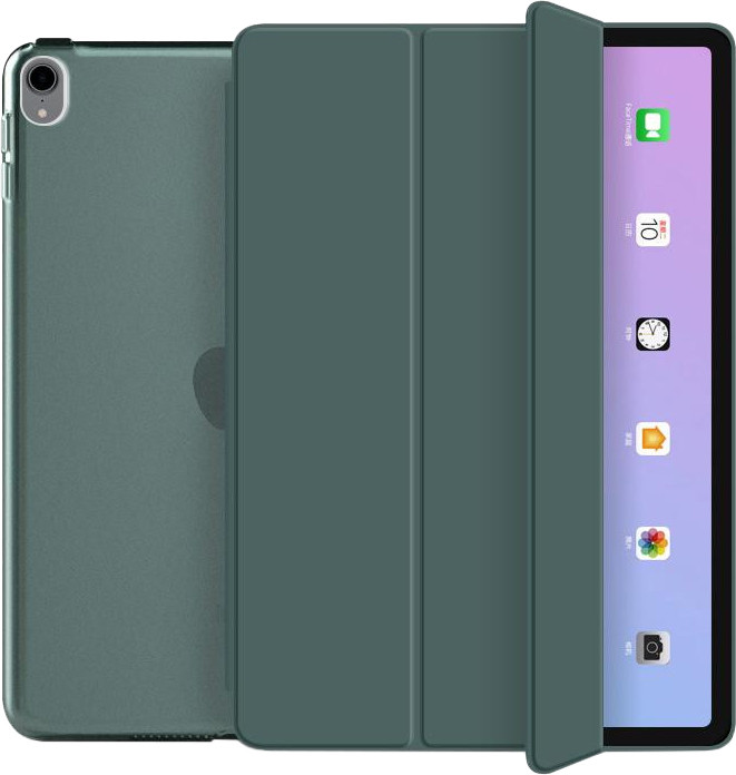 BeCover Чехол-книжка Smart Case для Apple iPad Air 10.9 2020/2021 Dark Green (705494) - зображення 1