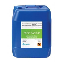 Ecosoft Промывочный кислотный реагент ECOCLEAN 203 10 кг (ECOCL20310)
