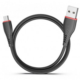 Pixus Start USB 2.0 AM to Micro USB Black (4897058531374)