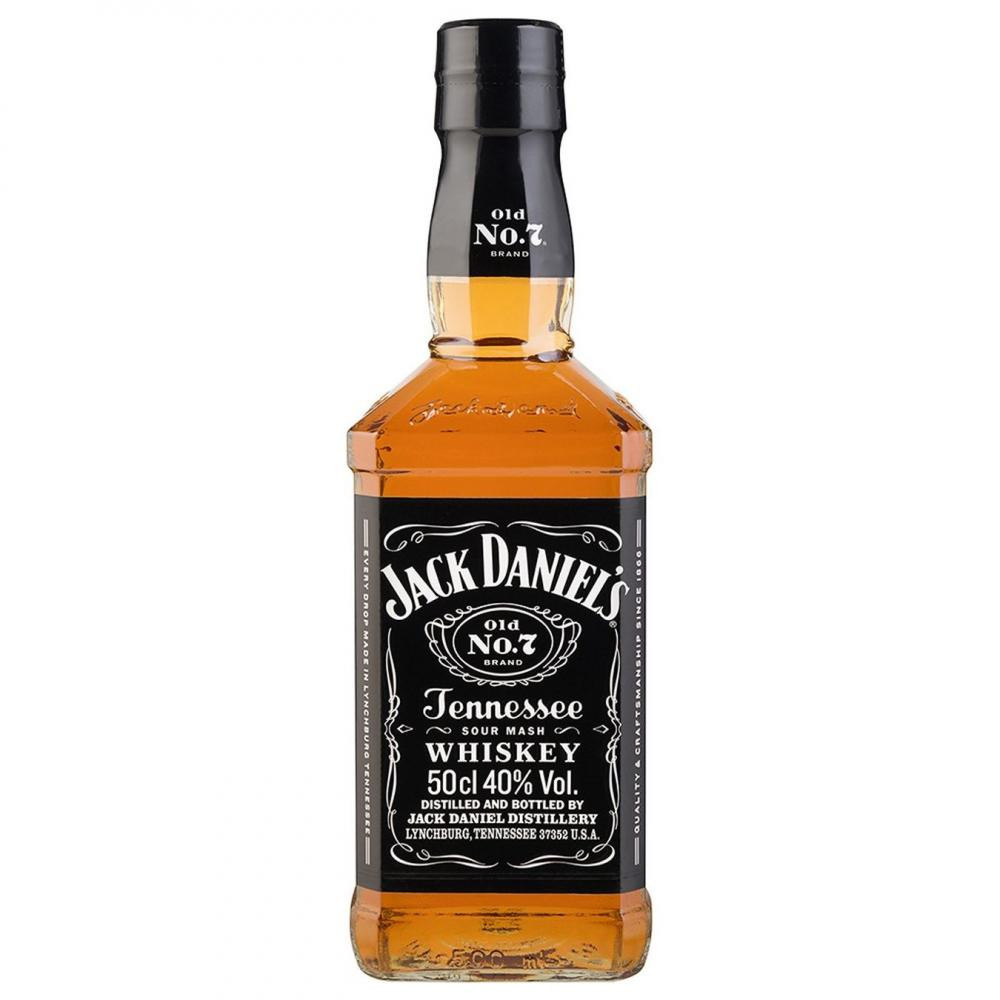 Jack Daniel’s Теннесси Виски Old No.7 0.5 л 40% (5099873046067) - зображення 1