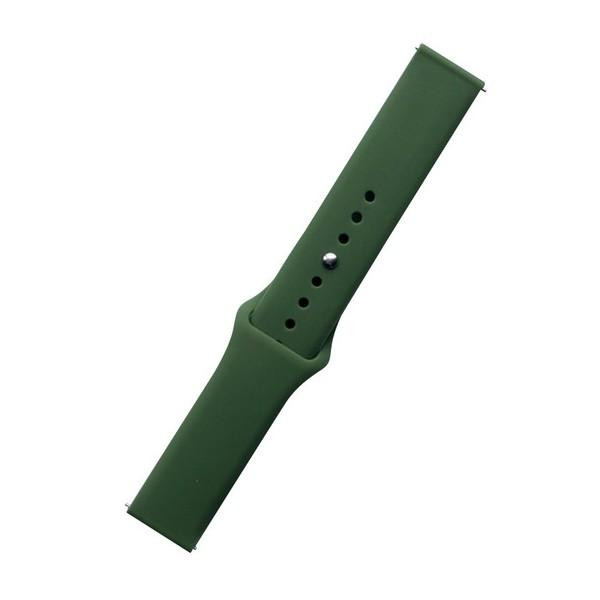 Epik Smart Watch Silicone Band Straps 20 mm Army green - зображення 1