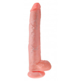 Pipedream Products Фаллоимитатор King Cock With Balls, 35.6 см телесный (603912746648)