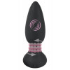 Orion Black Velvets Rotating & Vibrating Plug, черная (4024144609147) - зображення 1